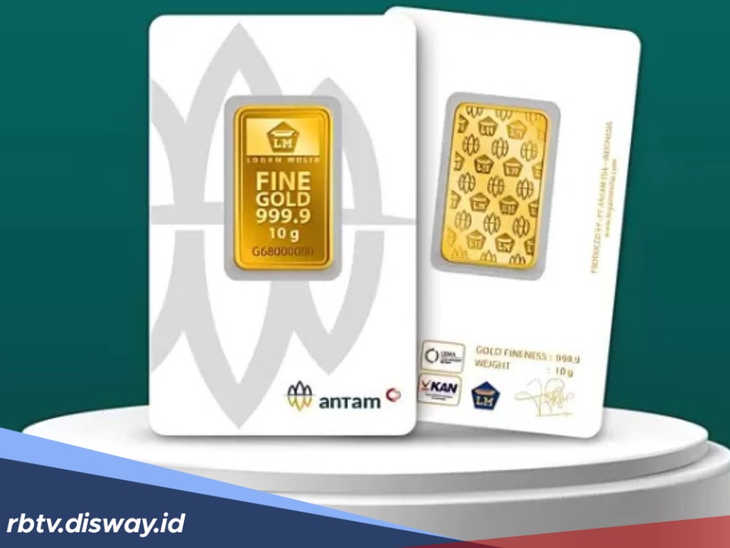 Segini Harga Jual Kembali Emas Antam Per Hari Ini, Naik Tipis