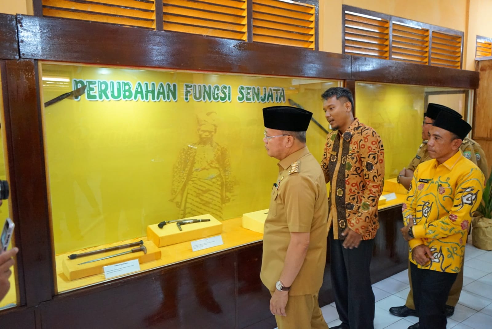 Tanamkan Sejarah dan Budaya, Museum Negeri Bengkulu Gelar Pameran 500 Koleksi Senjata Tradisional