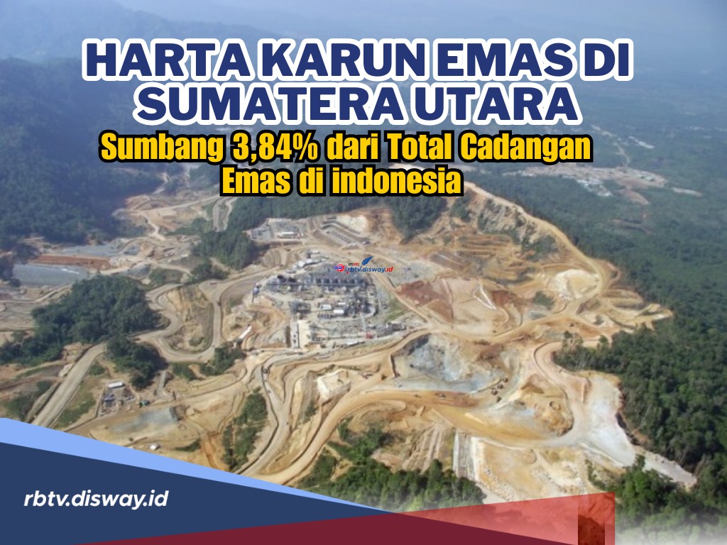 Harta Karun di Sumatera Utara Sumbang 3,84% dari Total Cadangan Emas Yang Diperkirakan Ada di Indonesia