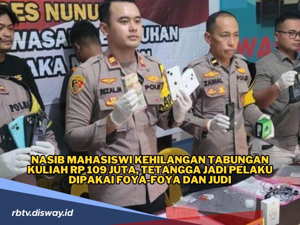 Gaya Hedon, Ternyata Pria Ini Curi Uang Tabungan Kuliah Tetangga Rp 109 Juta