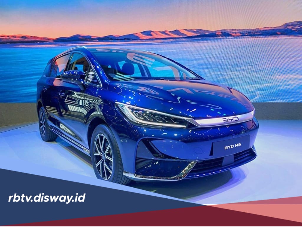 BYD Luncurkan MPV Listrik M6, Dibekali Segudang Fitur Canggah, Segini Harganya