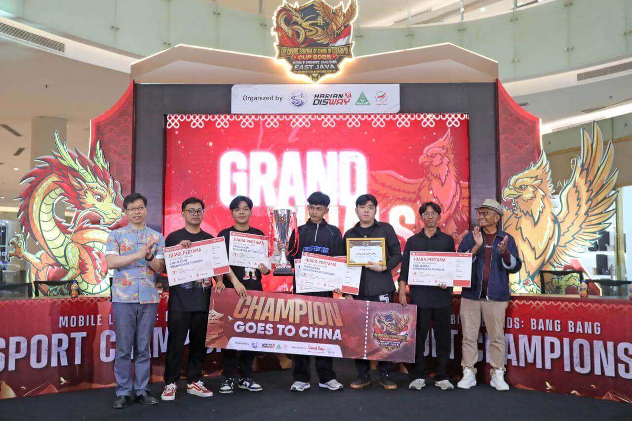  Ajang Esports Konjen Tiongkok Cup Mobile 2026 Sukses Digelar, 5 Gamers Terbaik Berkunjung ke Tiongkok