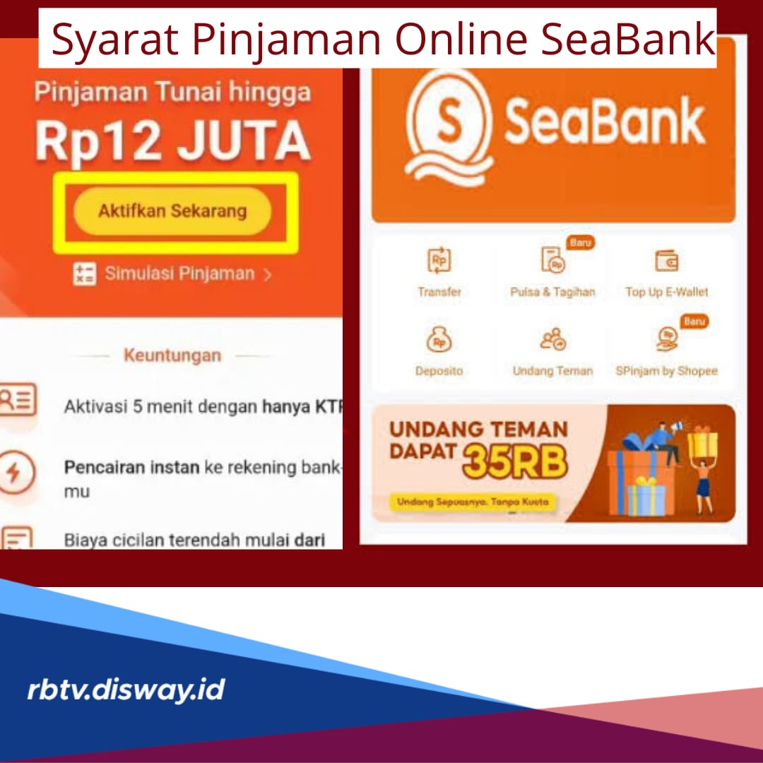 Syarat Pinjaman Online SeaBank, Minimal Umur 21 Tahun, Bisa Ajukan Dana Rp 3 Juta