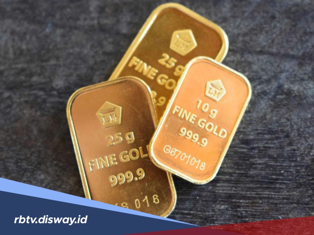 Harga Buyback Emas Anjlok Tiga Hari Berturut-turut, Hari Ini Melemah Rp 20 Ribu