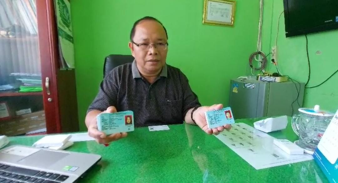 Jemput Bola, Ribuan KTP Elektronik untuk Pemilih Pemula di Bengkulu Tengah Tuntas Dicetak