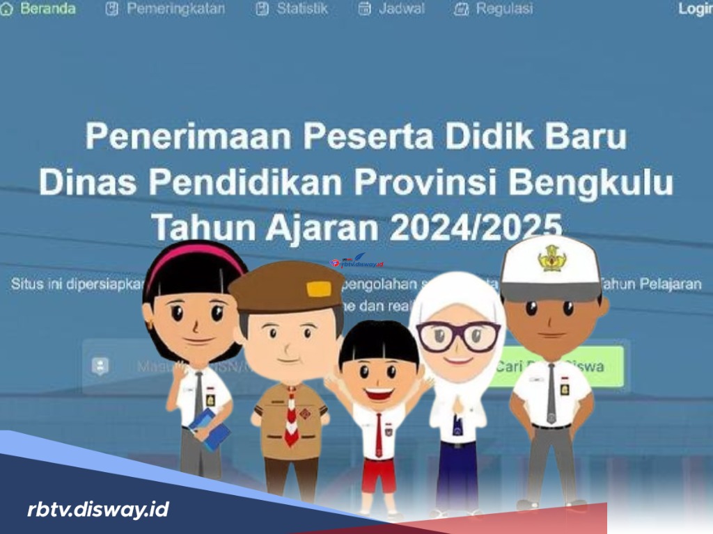 Pendaftaran PPDB Provinsi Bengkulu 2024 Dimulai Tanggal Segini, Simak 3 Alur Pendaftarannya