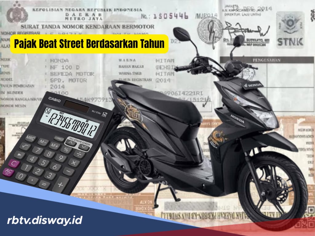 Cek Berapa Pajak Beat Street Berdasarkan Tahun Keluaran, Simak Rincian Lengkapnya