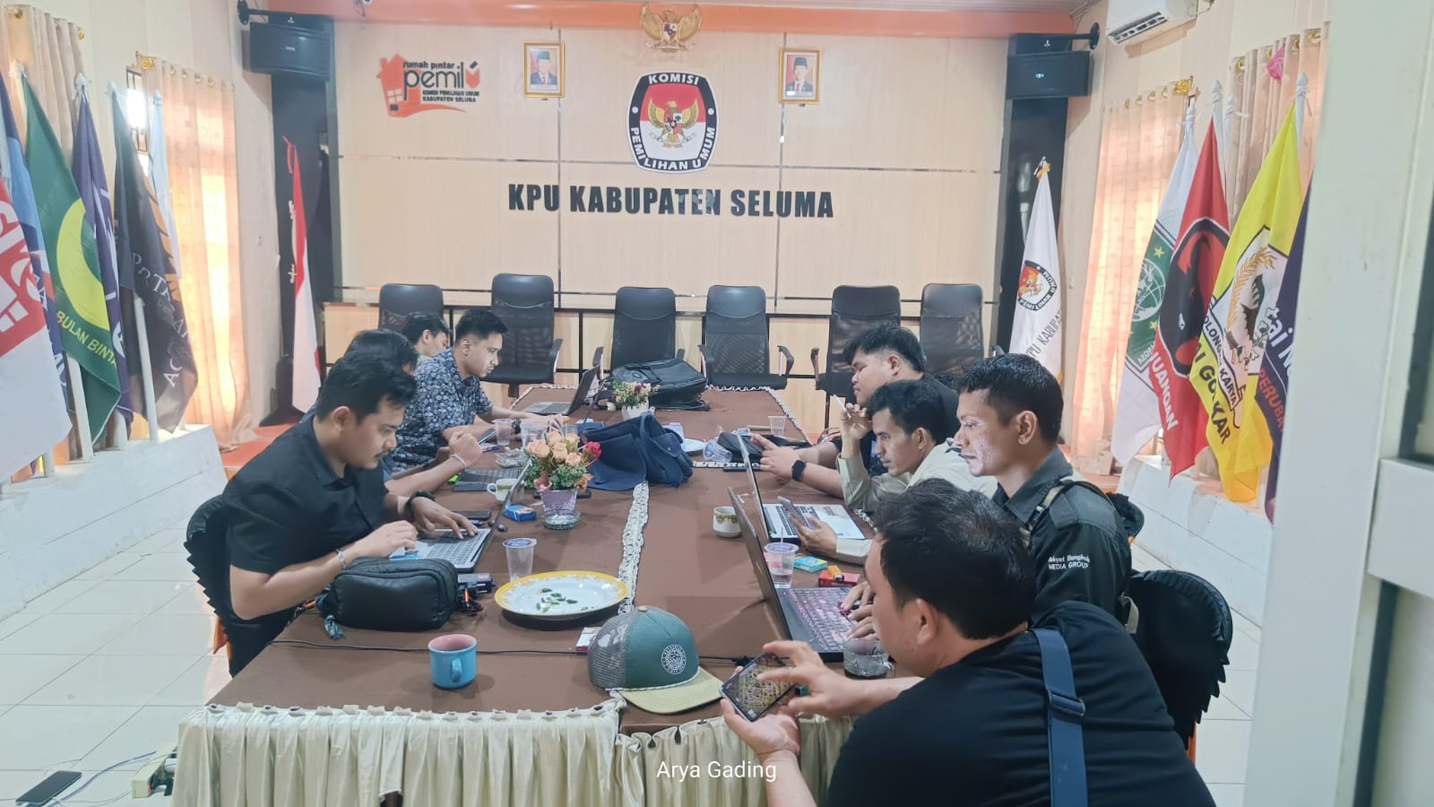 KPU Seluma Tuntaskan Data Rekap C1-Plano, Seperti Ini Hasilnya