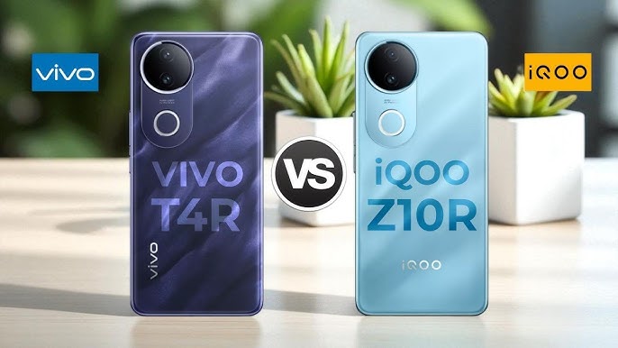 Perbandingan 2 Hp Unggulan Tahun 2025, Vivo T4R Vs iQOO Z10R