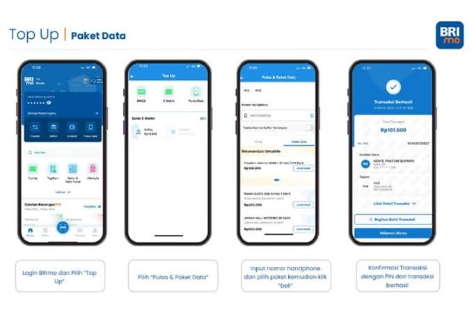 Untung Ada BRImo, Tengah Malam Kehabisan Kuota Internet Tidak Jadi Masalah 