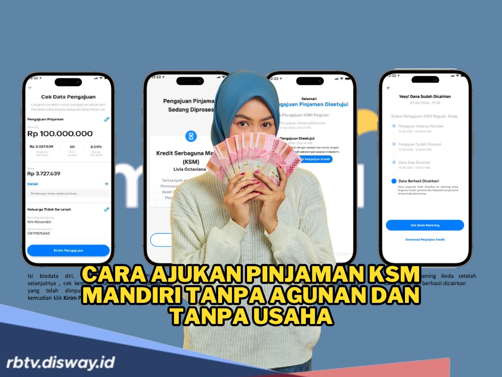 Cara Ajukan Pinjaman KSM Mandiri Tanpa Agunan dan Tanpa Usaha
