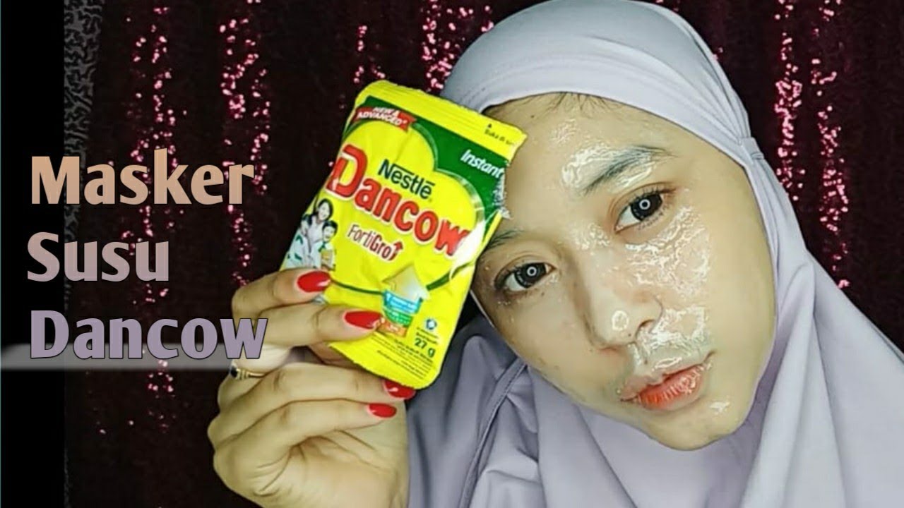 9 Cara Membuat Wajah Glowing Dari Masker Susu Dancow,  Cobain Deh