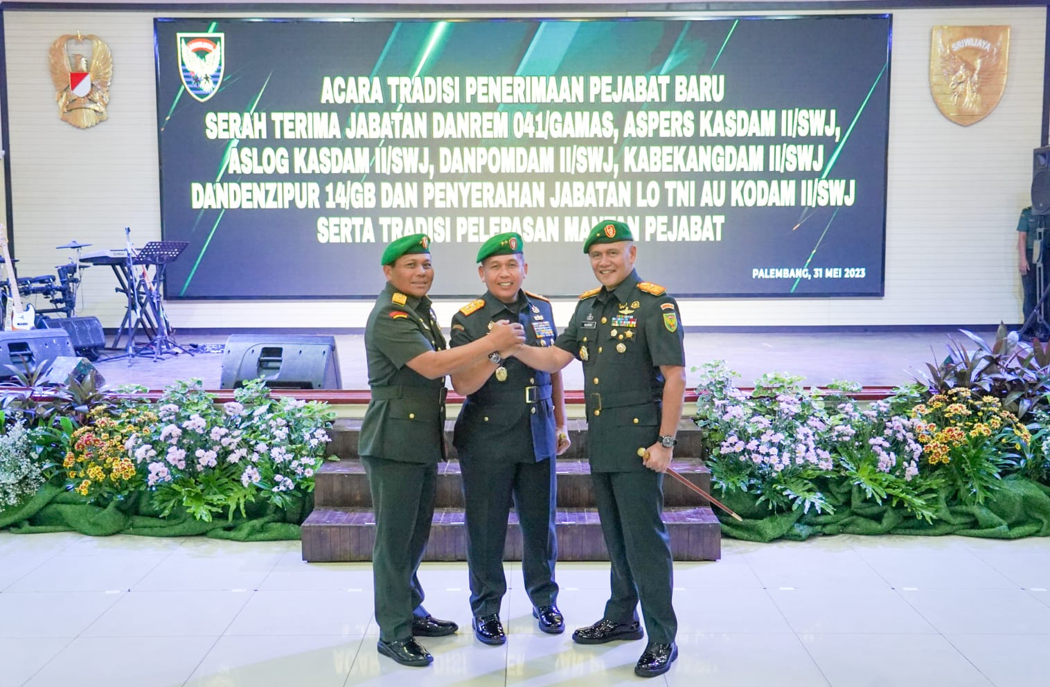 Brigjen TNI Rachmad Zulkarnaen Komandan Korem 041/Gamas Bengkulu yang Baru 