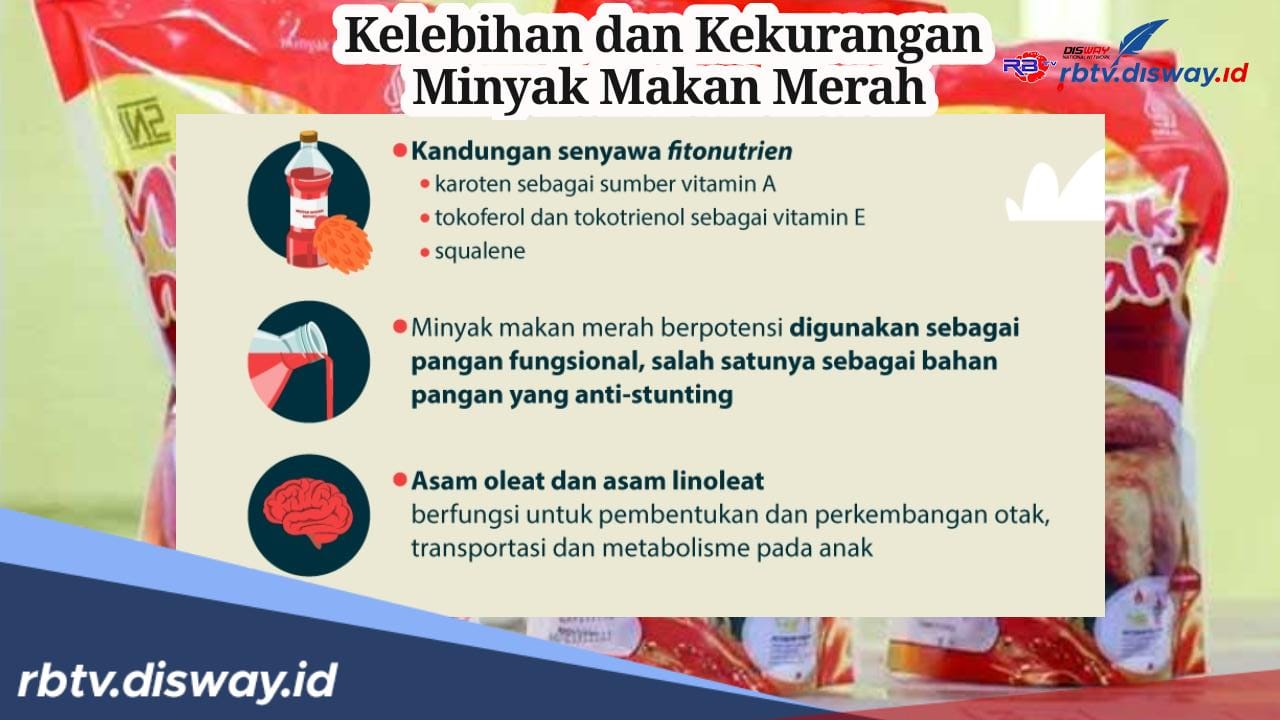 Ini 8 Kelebihan dan Kekurangan Minyak Makan Merah, Chef Juna Berikan Pujian Kualitasnya