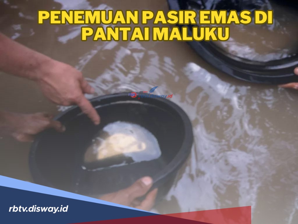 Sempat Viral Penemuan Pasir Emas di Pantai Maluku, Warga Berbondong-bondong Datang, Ini 5 Fakta yang Terjadi