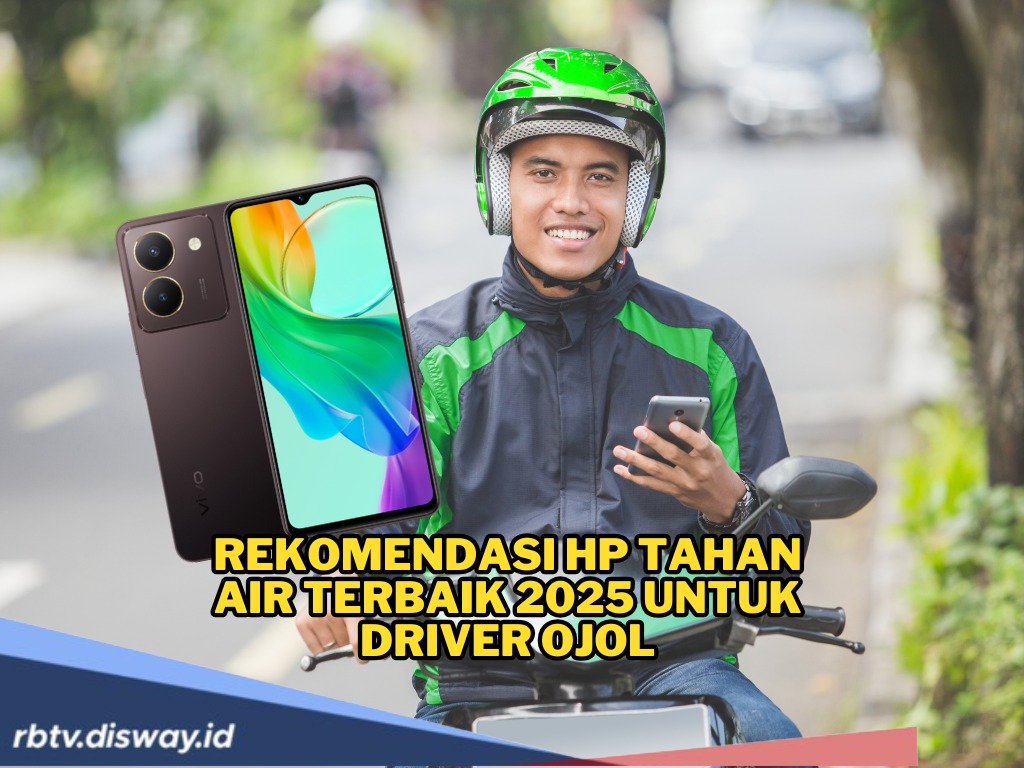 5 Rekomendasi HP Tahan Air Terbaik 2025 untuk Driver Ojol, Orderan Makin Lancar
