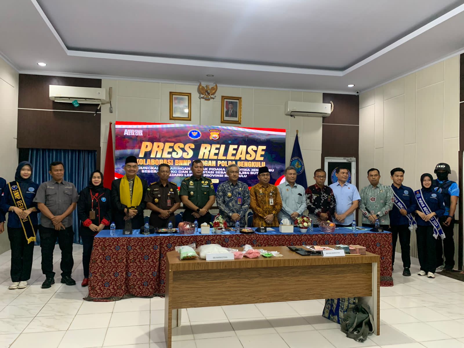 Jadi Pengedar Narkoba Kelas Kakap, 3 Warga Rejang Lebong Ditangkap Bersama 2,5 Kg Sabu