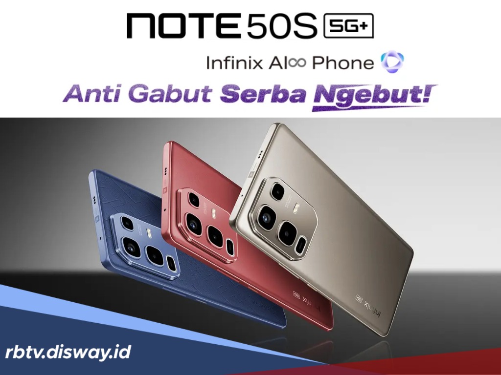 Infinix Note 50S 5G+, Ponsel Pertama dalam Seri NOTE  dengan Layar Curved 