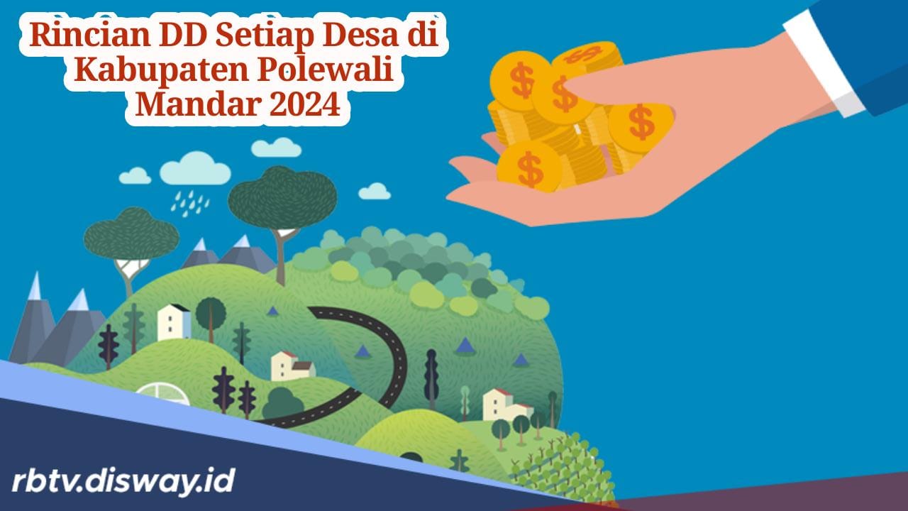 Dana Desa Kabupaten Polewali Mandar Tahun 2024, Segini Rincian tiap Desanya