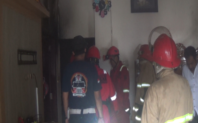 Diduga Korsleting Kabel CCTV, Rumah ASN PUPR Terbakar