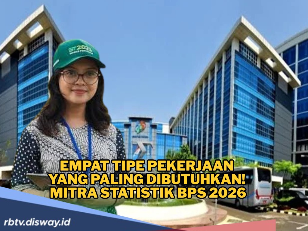 Jika Lulus Mitra Statistik BPS 2026, Ini 4 Tipe Pekerjaan yang Akan Kamu Ambil Alih