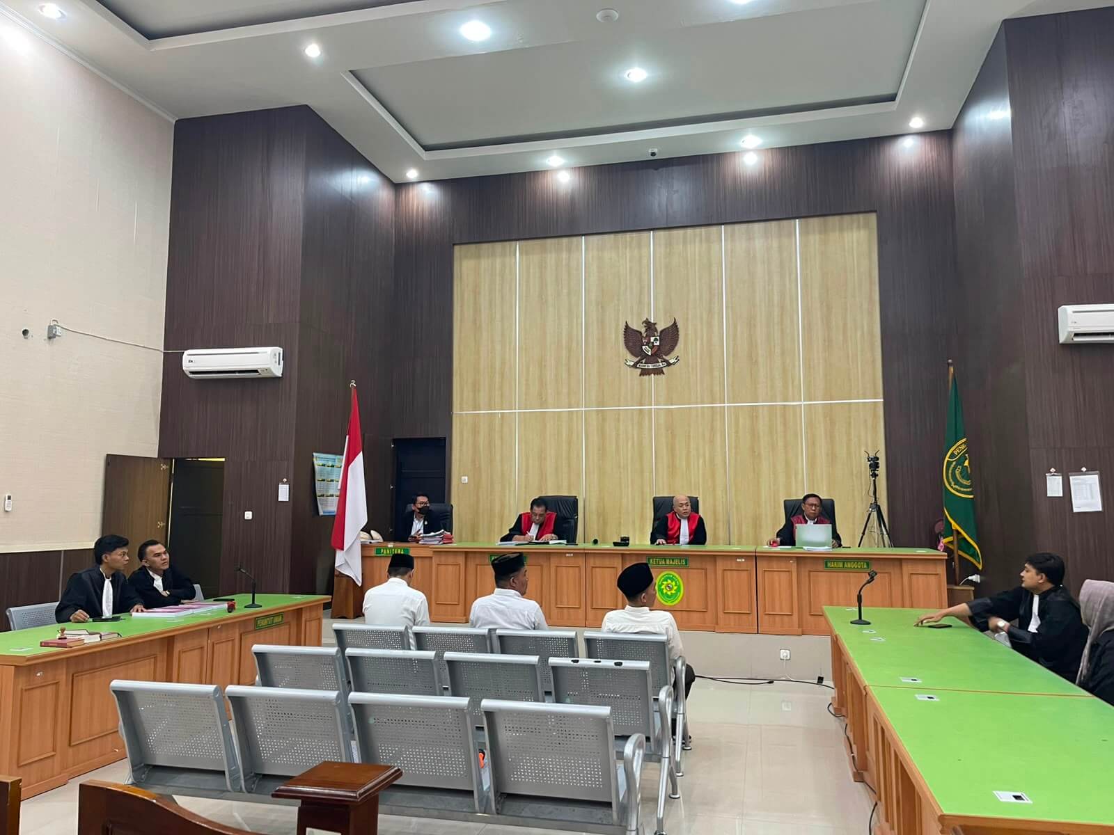 Tuntutan Hukuman 3 Terdakwa Dugaan Korupsi APBDes Dusun Tengah Kabupaten Seluma