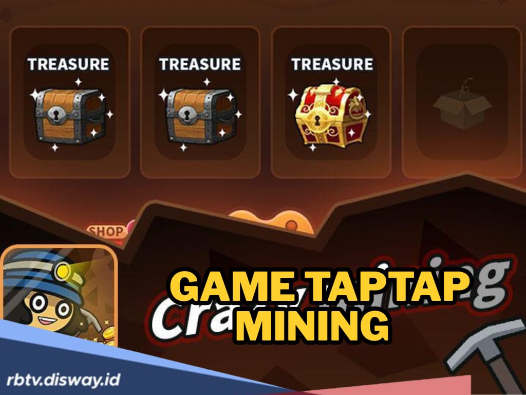 Super Santai, Cuma Main Game Taptap Mining Dapat Uang Ratusan Ribu, Ini Triknya 