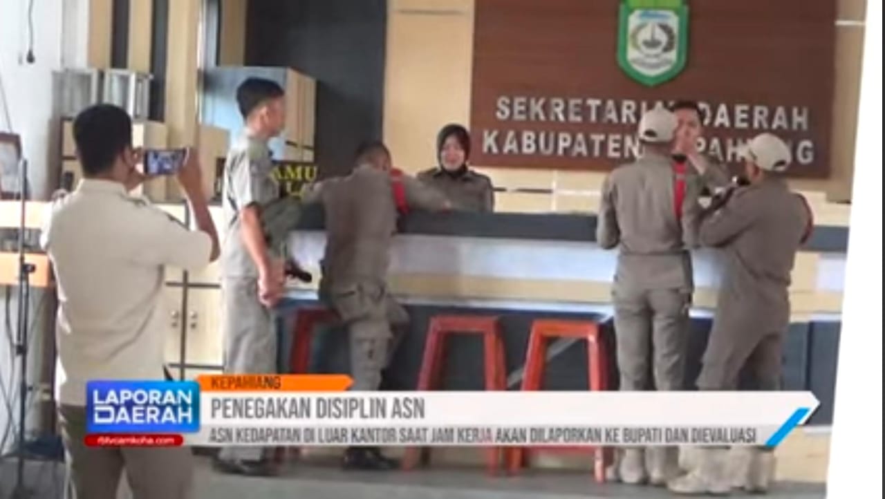 Jangan Jadikan Ramadhan Malas Masuk Kantor, Satpol PP Kepahiang Mulai Rutin Datangi OPD