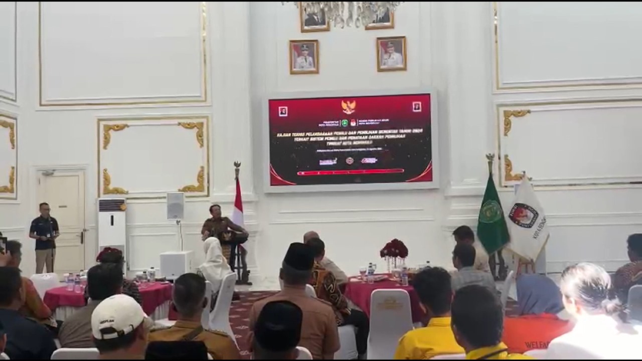 Kolaborasi Pemkot Bengkulu dan KPU Kota, Gelar Kajian Teknis Sistem Pemilu dan Penataan Daerah Pemilihan