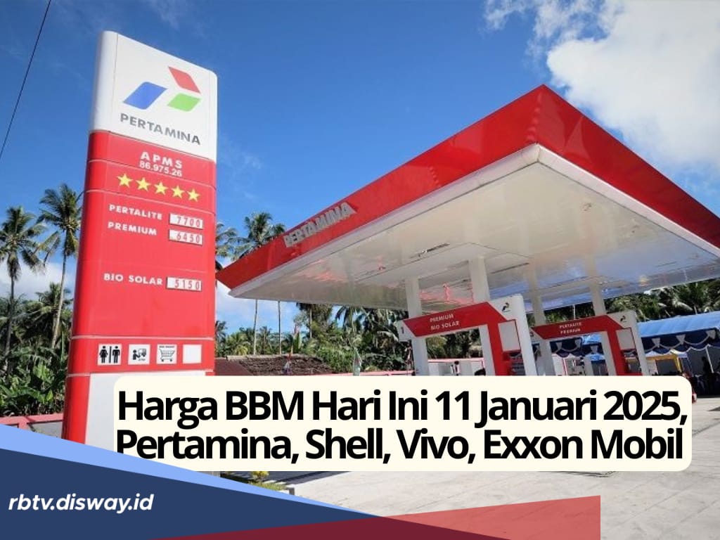 Update, Harga BBM Hari Ini 11 Januari 2025, dari Pertamina, Shell, Vivo, Exxon Mobil