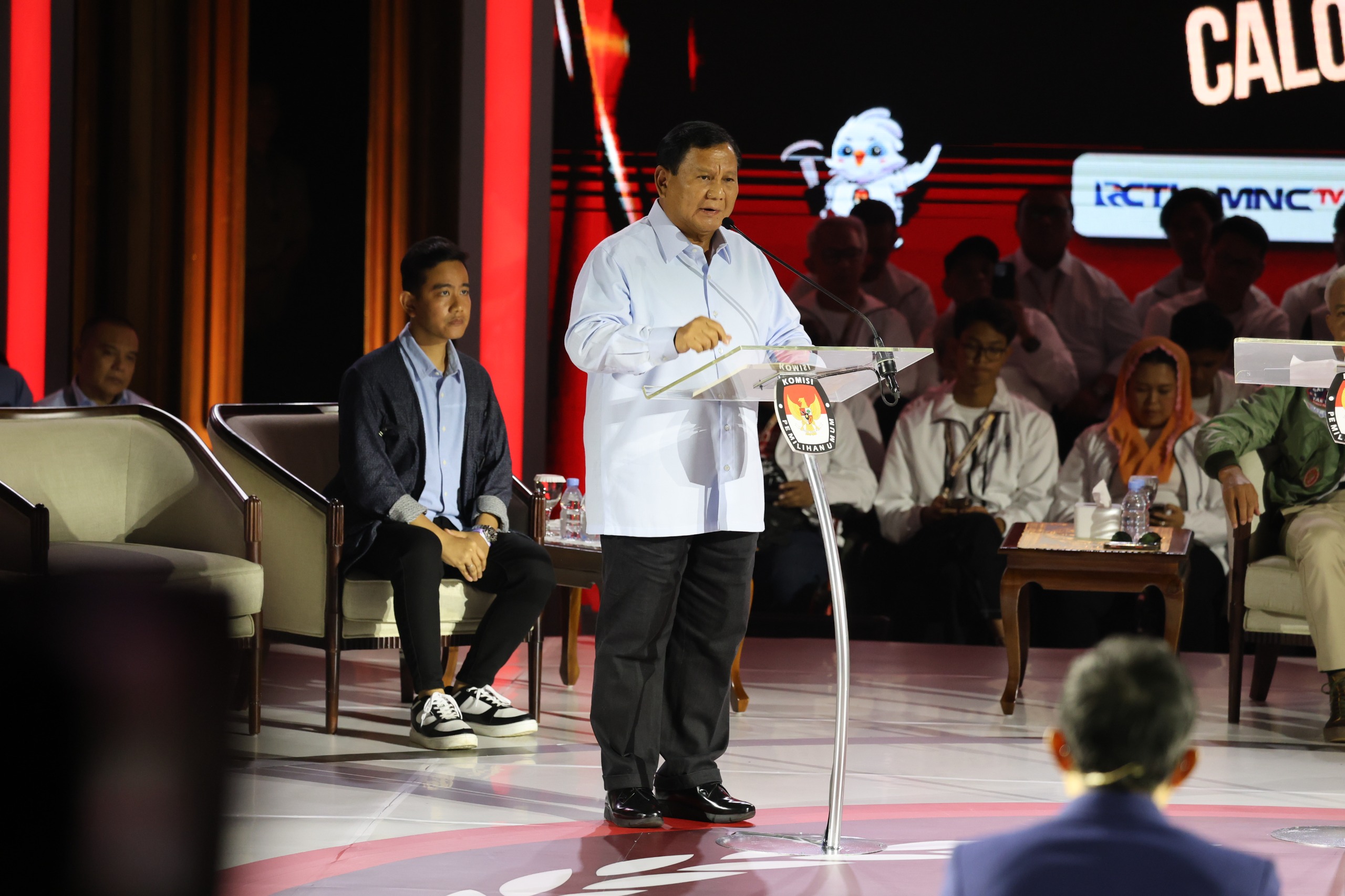 Dalam Debat Capres 2024, Prabowo Tegaskan Fungsi Utama Negara Melindungi Warganya