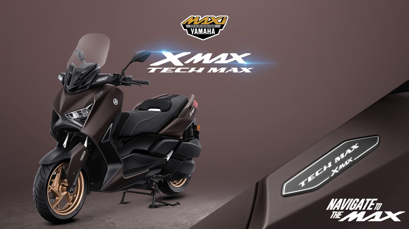 Skutik Premium Yamaha XMAX Tech MAX 250 cc Resmi Mengaspal, Informasinya Ada 19 Fitur Terbaru yang Disematkan