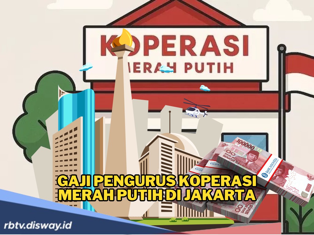 Gaji Pengurus Koperasi Merah Putih di Jakarta Rp 5 Juta per Bulan, jika... 