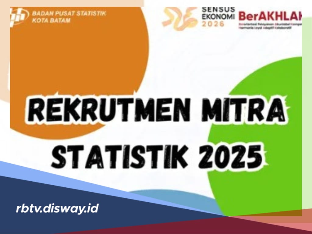 Rekrutmen Calon Mitra Statistik 2025 Batam, Memasuki Tahapan Kedua, Cek Jadwalnya