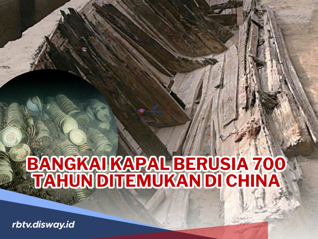 Wow! Bangkai Kapal Berusia 700 Tahun Ditemukan di China Berisi Harta Karun, Apa saja Isinya?