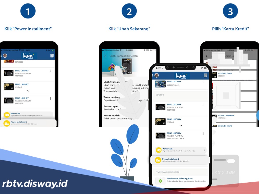 Begini Cara Aktifkan Auto Installment Livin Mandiri, Bunga Rendah 