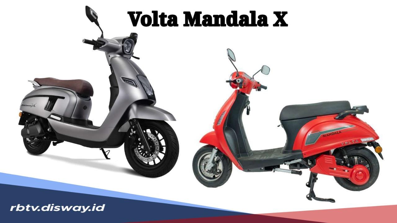Spesifikasi Motor Listrik Volta Mandala X, Mampu Tempuh Jarak 140km Per Jam, Fiturnya Canggih
