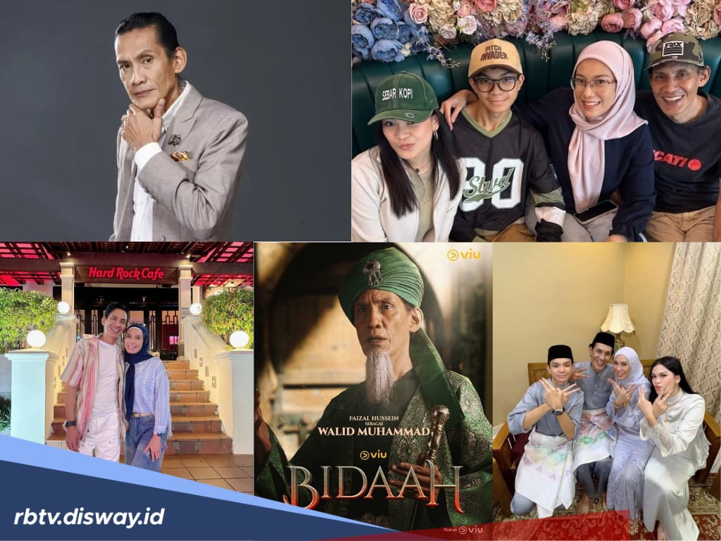 Bikin Kaget! Ternyata Begini Potret Faizal Hussein Pemeran Walid di Kehidupan Nyata