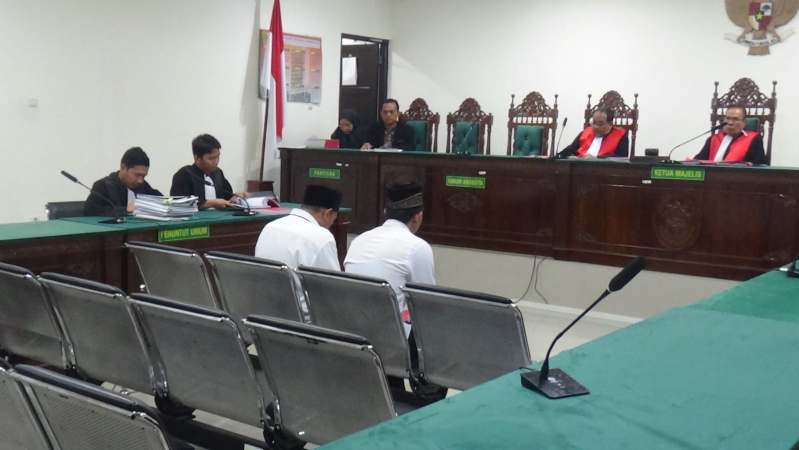 Tuntutan Hukuman Mantan Kades dan Kaur Keuangan Desa Suro Bali, Uang Biaya Berobat dan Bayar Hutang
