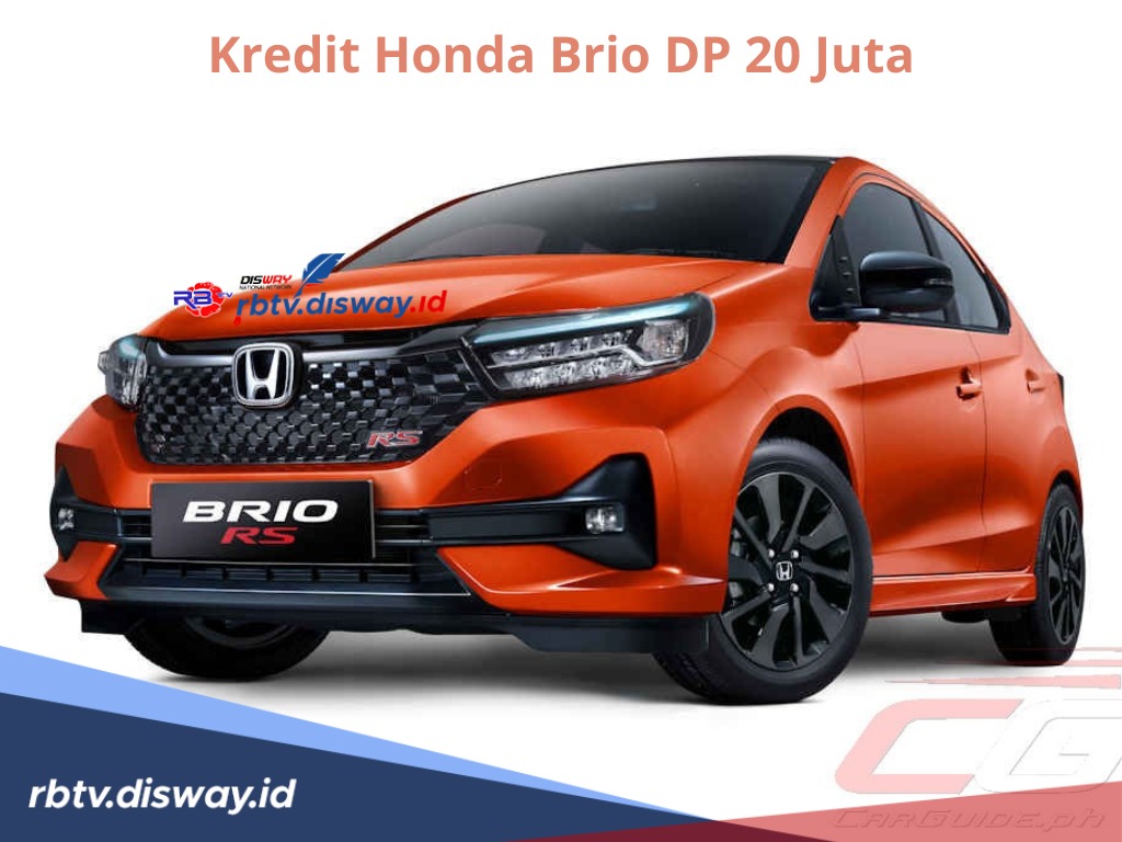 Berikut Kredit Honda Brio DP Rp 20 Juta, Cicilan Murah Tenor Panjang Cocok untuk Budget Ngepres