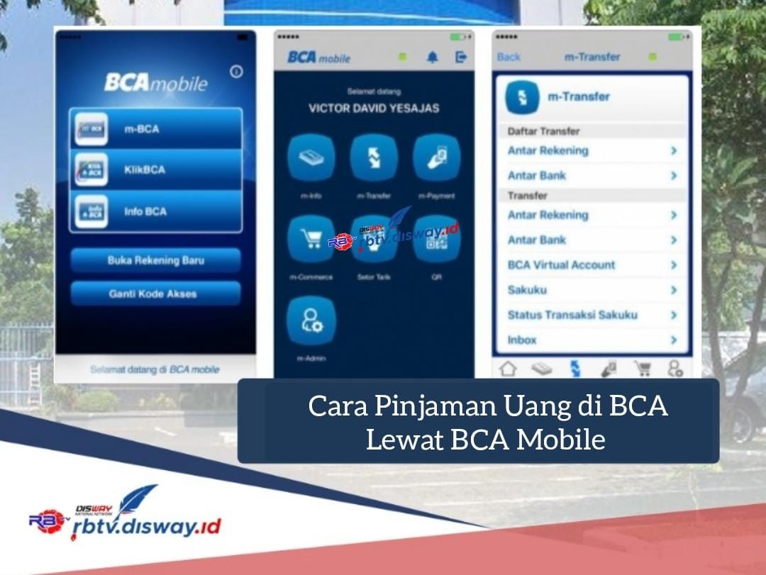 Cara Pinjam Uang di BCA Lewat BCA Mobile, Pinjaman Rp 10 Juta Angsuran hanya Rp 300 Ribuan