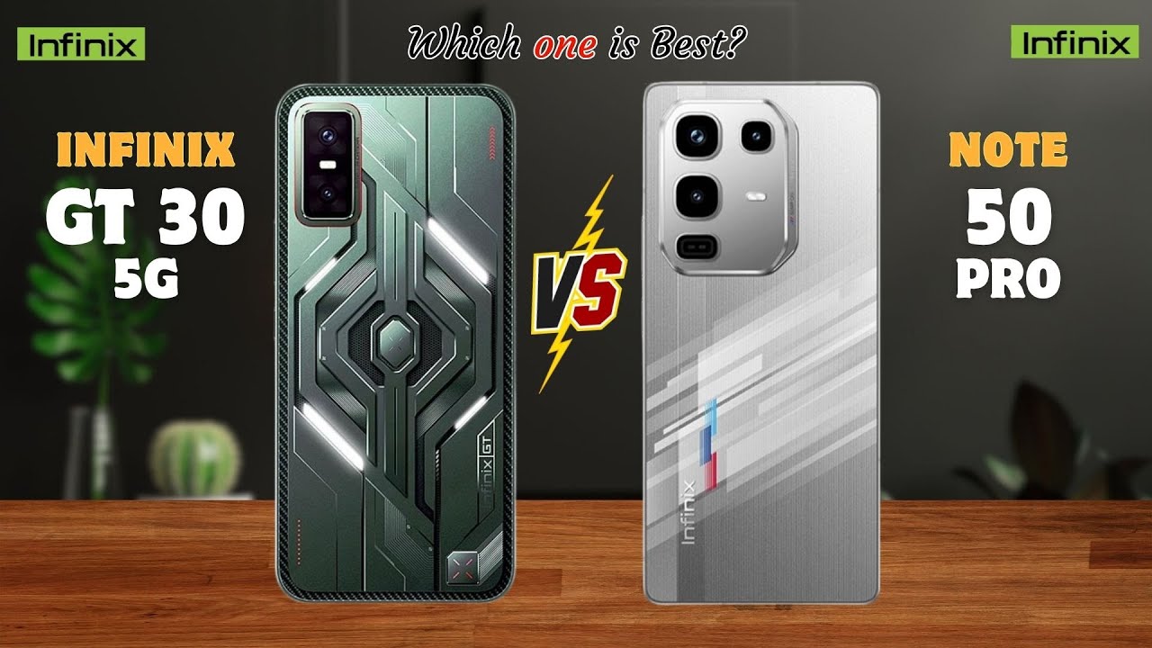 Infinix GT 30 vs Infinix Note 50 Pro, 2 HP Infinix dengan Performa Mumpuni