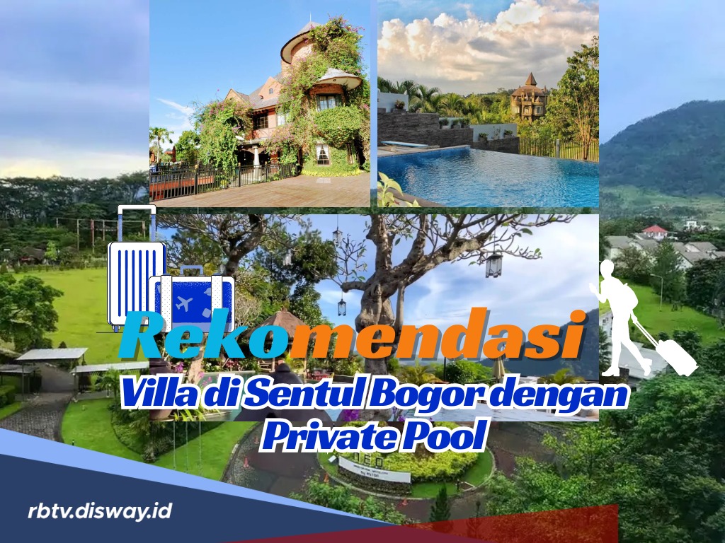 Rekomendasi Villa di Sentul Bogor dengan Private Pool, Staycation Bareng Keluarga Makin Seru