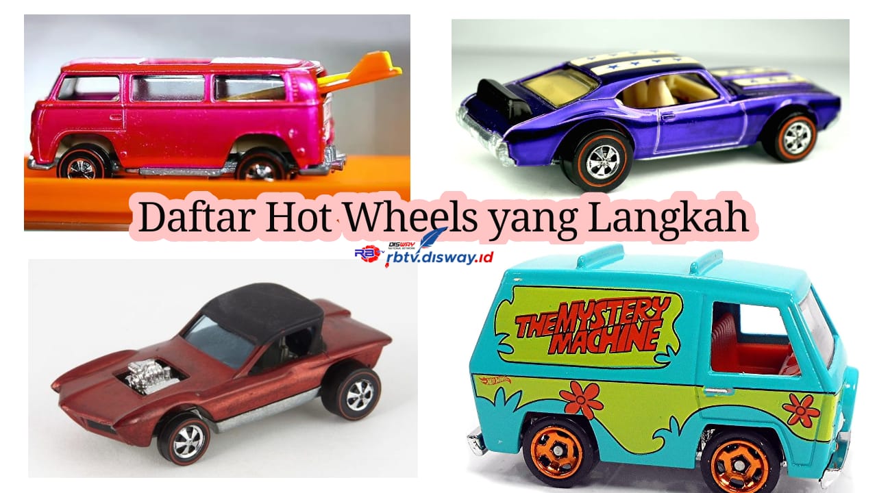 Semakin Langkah Semakin Mahal, Ini Daftar Hot Wheels yang Langkah dengan Harga Fantastis