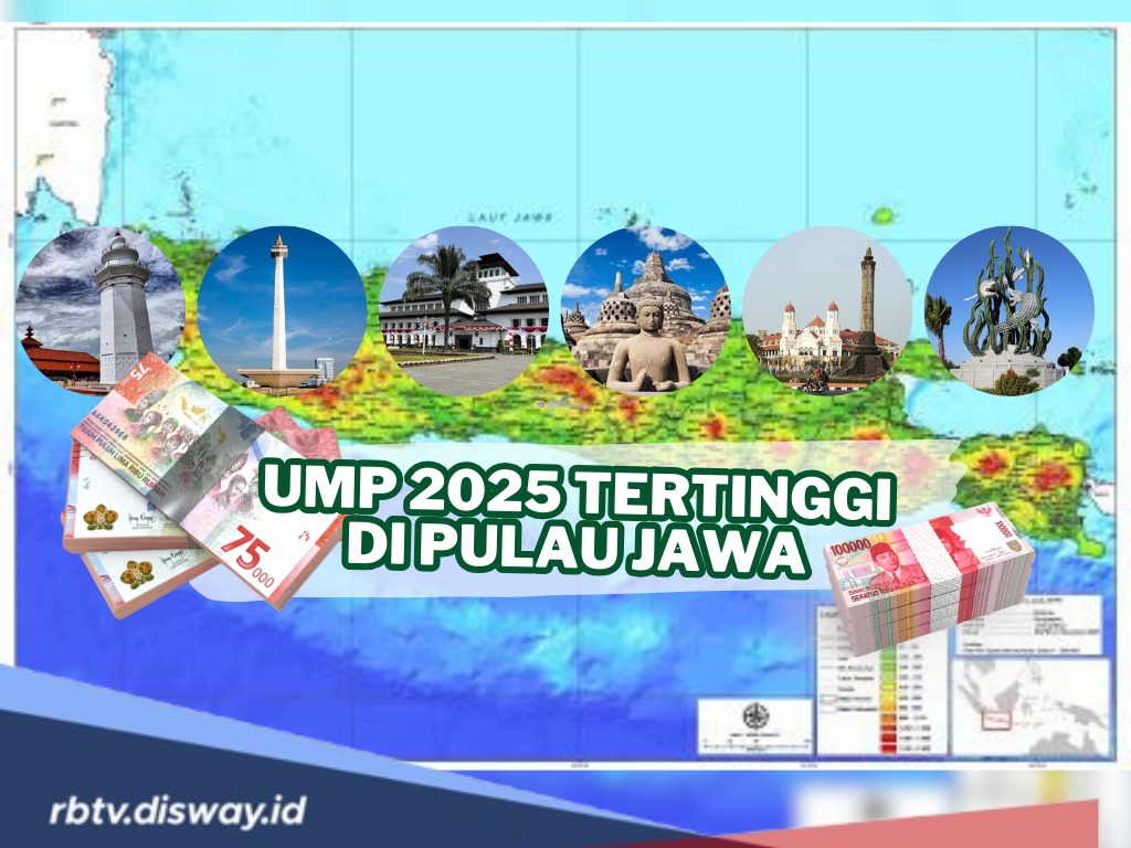 Tahun 2025 Membawa Angin Segar! Ini Provinsi yang Mendapatkan UMP Tertinggi di Pulau Jawa