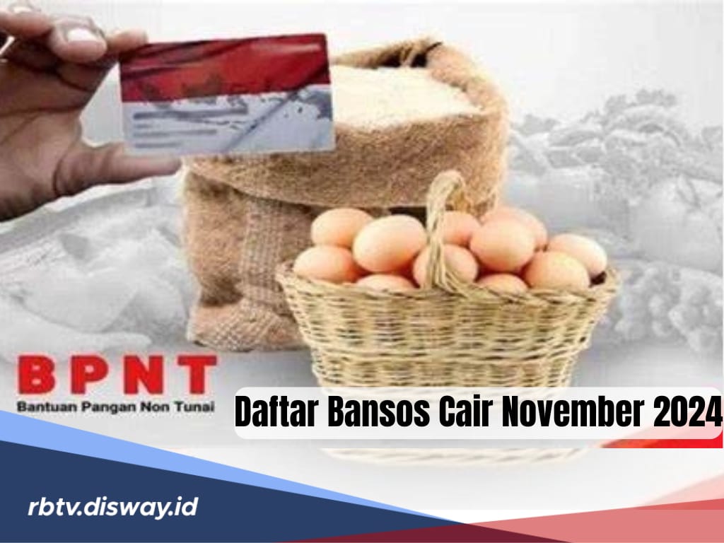  6 Bansos yang Cair November 2024, Cek Apakah Nama Kamu Terdaftar Sebagai Penerima 