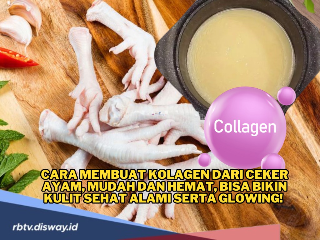 Cara Membuat Kolagen dari Ceker Ayam, Coba dan Rasakan Khasiatnya