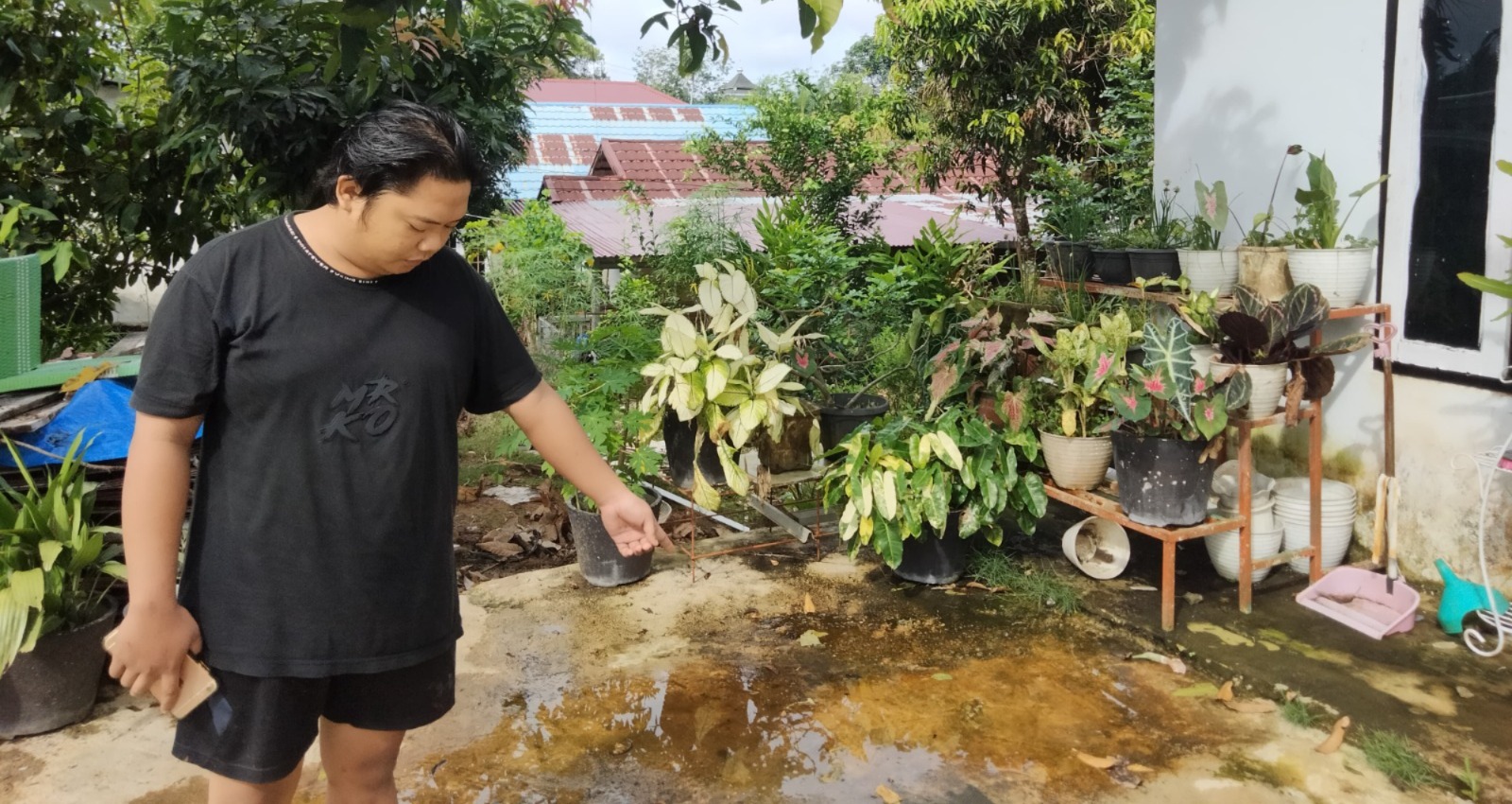 Lagi Bobok Siang, Kuda Besi di Depan Rumah Hilang, Wajah 2 Pelaku Terekam CCTV