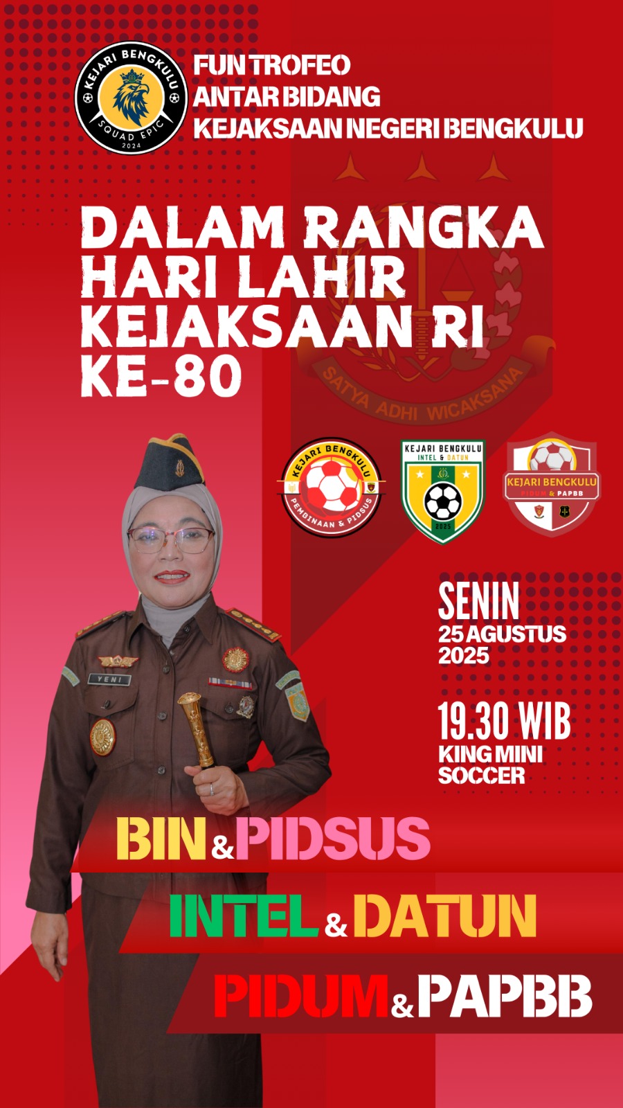 Hari Lahir Kejaksaan, Ini Rangkaian Kegiatan Kejari Bengkulu