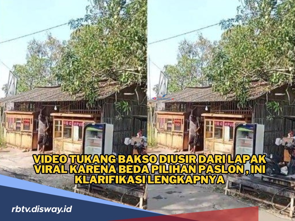 Viral Tukang Bakso Diusir Karena Beda Pilihan di Pilkada, Ini Faktanya